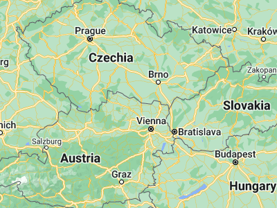 Map showing location of Retz (48.75, 15.95)