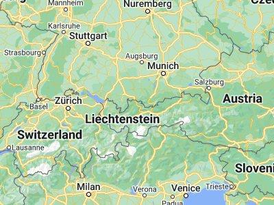 Map showing location of Reutte (47.48333, 10.71667)