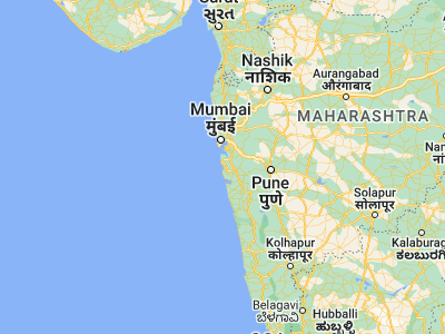 Map showing location of Revadanda (18.55028, 72.92778)