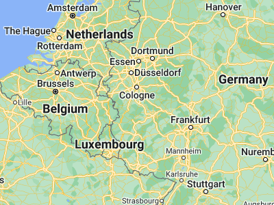Map showing location of Rheinbach (50.62562, 6.94911)