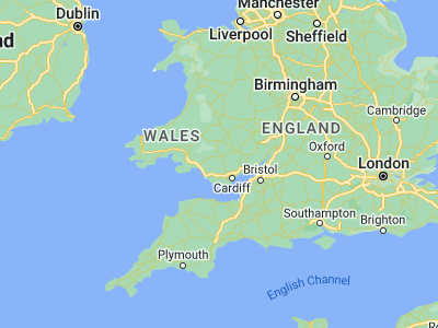 Map showing location of Rhondda (51.65896, -3.44885)