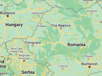 Map showing location of Ribiţa (46.18333, 22.76667)