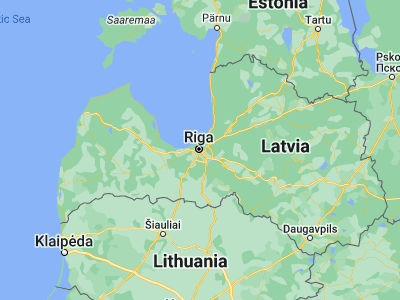 Map showing location of Riga (56.946, 24.10589)
