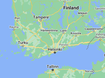 Map showing location of Riihimäki (60.73769, 24.77726)