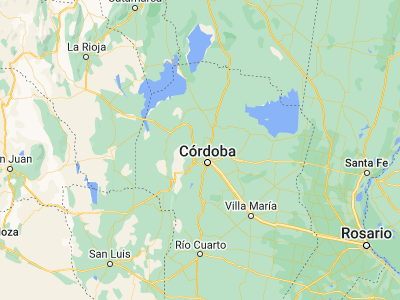 Map showing location of Río Ceballos (-31.16486, -64.32241)