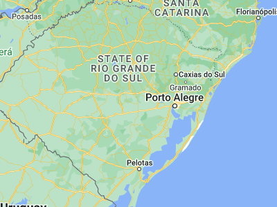 Map showing location of Rio Pardo (-29.98972, -52.37806)