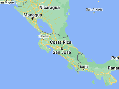 Map showing location of Río Segundo (10.24138, -84.27933)