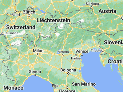 Map showing location of Riva del Garda (45.88577, 10.84117)