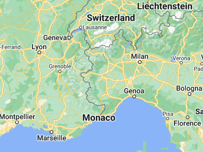 Map showing location of Rivalta di Torino (45.03404, 7.51842)