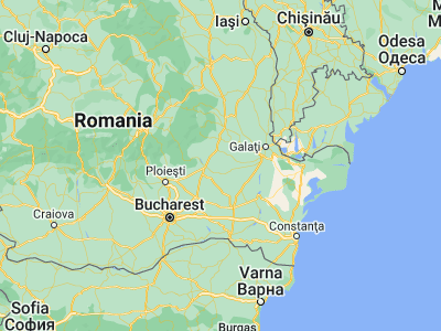 Map showing location of Robeasca (45.16667, 27.13333)