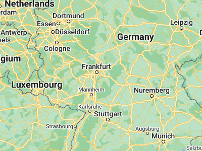 Map showing location of Rodgau (50.02627, 8.88588)