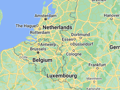 Map showing location of Roermond (51.19417, 5.9875)