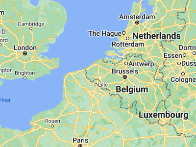 Map showing location of Roeselare (50.94653, 3.12269)
