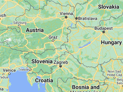 Map showing location of Rogašovci (46.8, 16.03333)