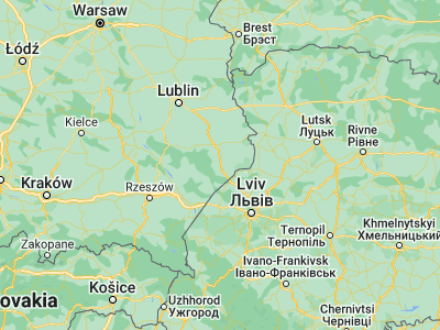 Map showing location of Rogóźno (50.46417, 23.39041)