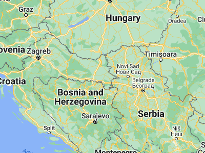 Map showing location of Rokovci (45.23111, 18.74389)