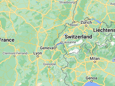 Map showing location of Rolle (46.4582, 6.33499)
