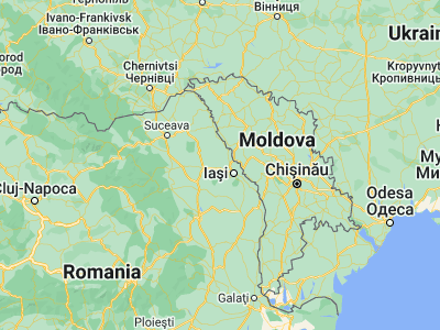 Map showing location of Româneşti (47.28333, 27.31667)
