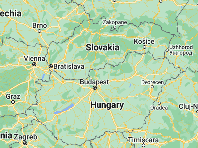 Map showing location of Romhány (47.92618, 19.25723)