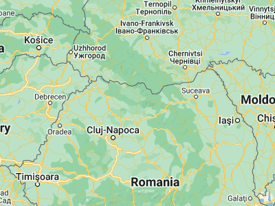 Map showing location of Romuli (47.53333, 24.43333)