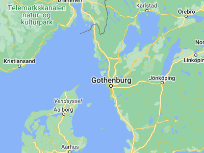 Map showing location of Rönnäng (57.93333, 11.58333)