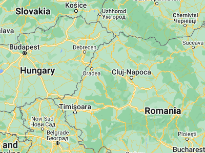 Map showing location of Roşia (46.8, 22.4)