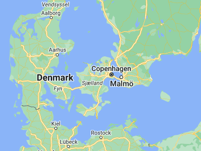 Map showing location of Roskilde (55.64152, 12.08035)