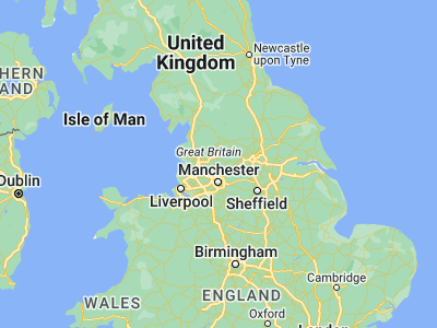 Map showing location of Rossendale (53.68456, -2.2769)