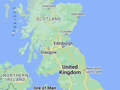 Map showing location of Rosyth (56.03689, -3.438)