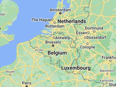 Map showing location of Rotselaar (50.95302, 4.71665)