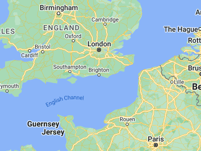 Map showing location of Rottingdean (50.80984, -0.05939)