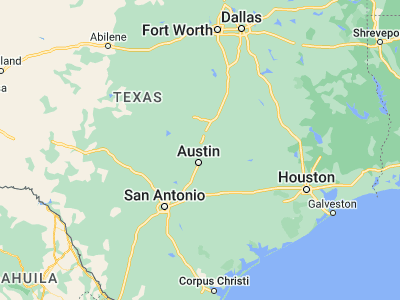 Map showing location of Round Rock (30.50826, -97.6789)