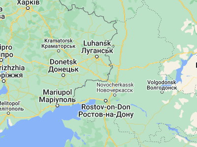 Map showing location of Roven’ki (48.08332, 39.37764)