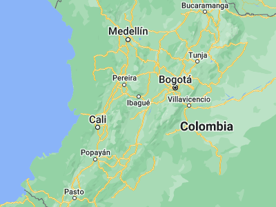 Map showing location of Rovira (4.23922, -75.23996)