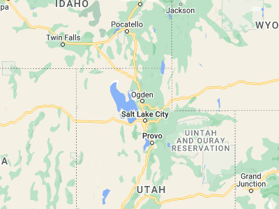 Map showing location of Roy (41.16161, -112.02633)