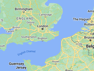 Map showing location of Royal Tunbridge Wells (51.13245, 0.26333)