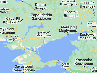 Map showing location of Rozivka (46.93846, 35.77239)