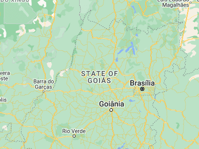 Map showing location of Rubiataba (-15.16444, -49.80333)