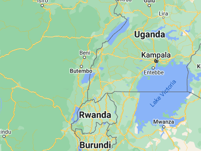 Map showing location of Rubirizi (-0.29889, 30.13361)
