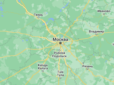 Map showing location of Rublëvo (55.78514, 37.35481)
