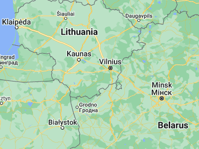 Map showing location of Rūdiškės (54.51667, 24.83333)