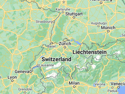 Map showing location of Rudolfstetten (47.37101, 8.38083)