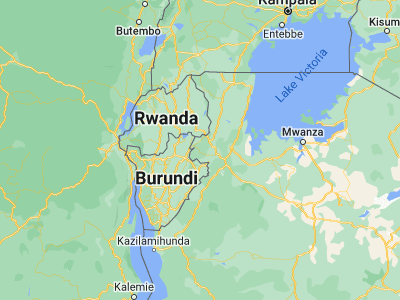 Map showing location of Rulenge (-2.7175, 30.6325)