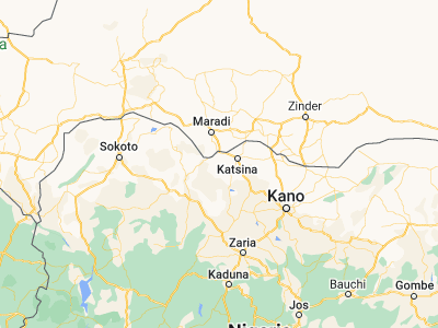 Map showing location of Ruma (12.8626, 7.23469)