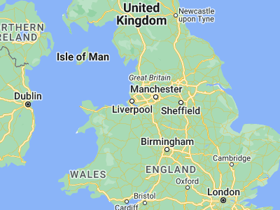 Map showing location of Runcorn (53.34174, -2.73124)