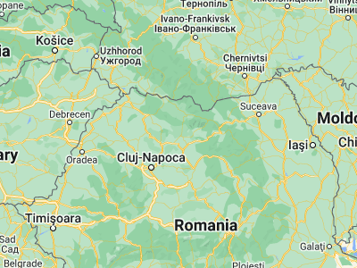 Map showing location of Runcu Salvei (47.35, 24.31667)