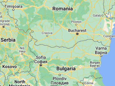 Map showing location of Rusăneşti (43.93333, 24.6)