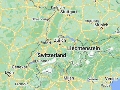 Map showing location of Rüschlikon (47.30688, 8.55135)