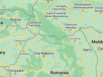 Map showing location of Ruscova (47.8, 24.28333)
