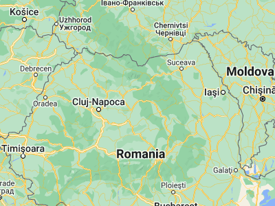Map showing location of Ruşii Munţi (46.91667, 24.85)